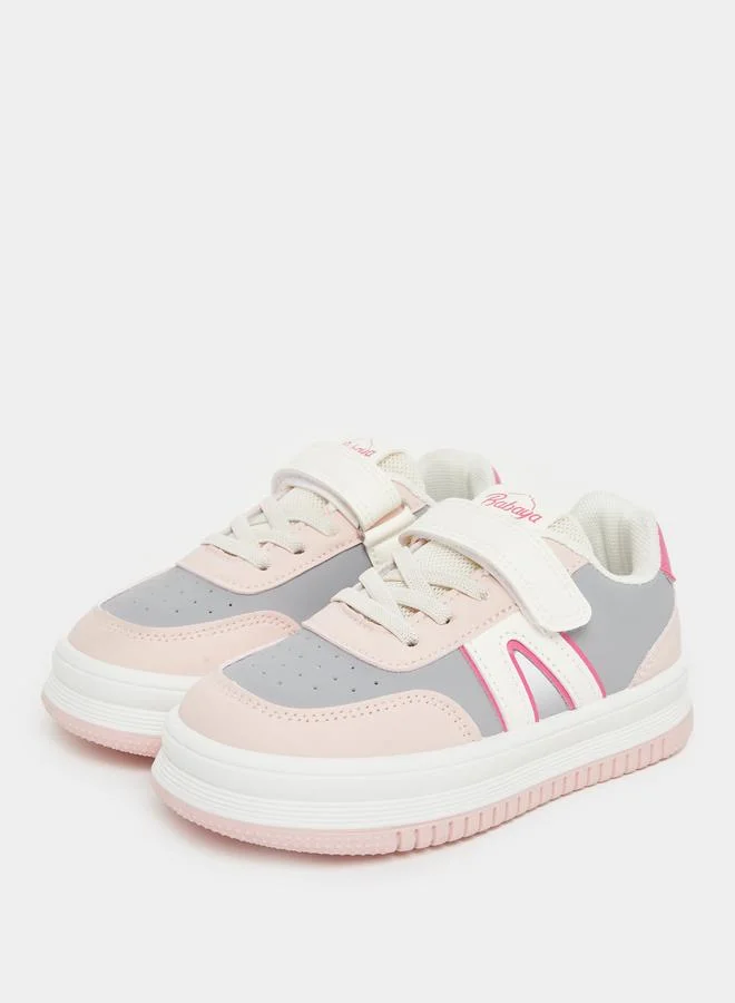 ستايلي Styli Girls Multi Contrast Panel Sneakers