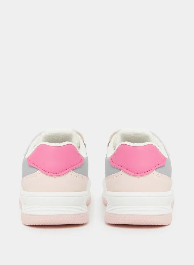 ستايلي Styli Girls Multi Contrast Panel Sneakers