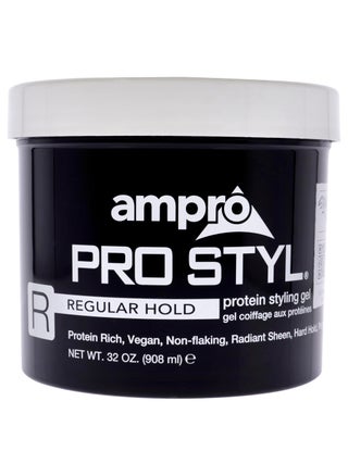 AmPro Pro Styl Styling Gel - Protects and Strengthens Your Strands - Non-Flaking, Alcohol Free, Vegan Formula - Flexible, Touchable Hold for All Hair Textures - Regular - 32 oz - pzsku/Z543F4DBFDDD9D57C2FD0Z/45/_/1741798886/2b4d0d68-f2eb-4c96-a38b-53c321ab220c