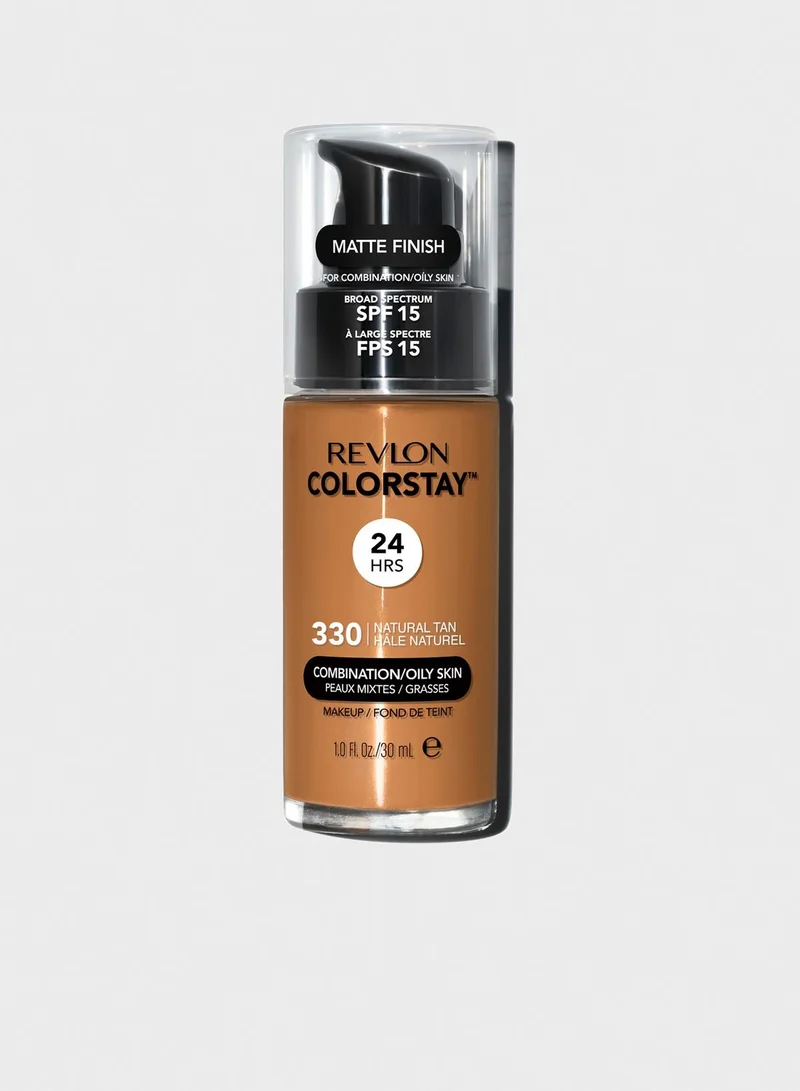 Revlon Colorstay Foundation For Combination Oily Skin - Natural Tan