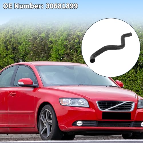 REPAIROCK Radiator Hose Heater Hose No30681899 for Volvo S40 20042012 Black Rubber 1 Pc Lower Water Pipe Good Sealing - Image 5