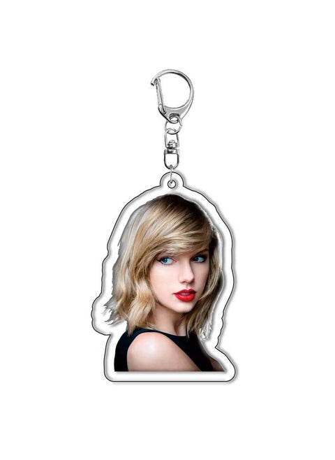 American Pop Singing Star Taylor Swift Cool Keychain