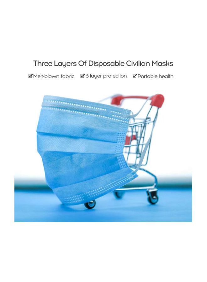 NIBEMINENT 50-Piece Disposable Protective Face Mask Set - Image 3