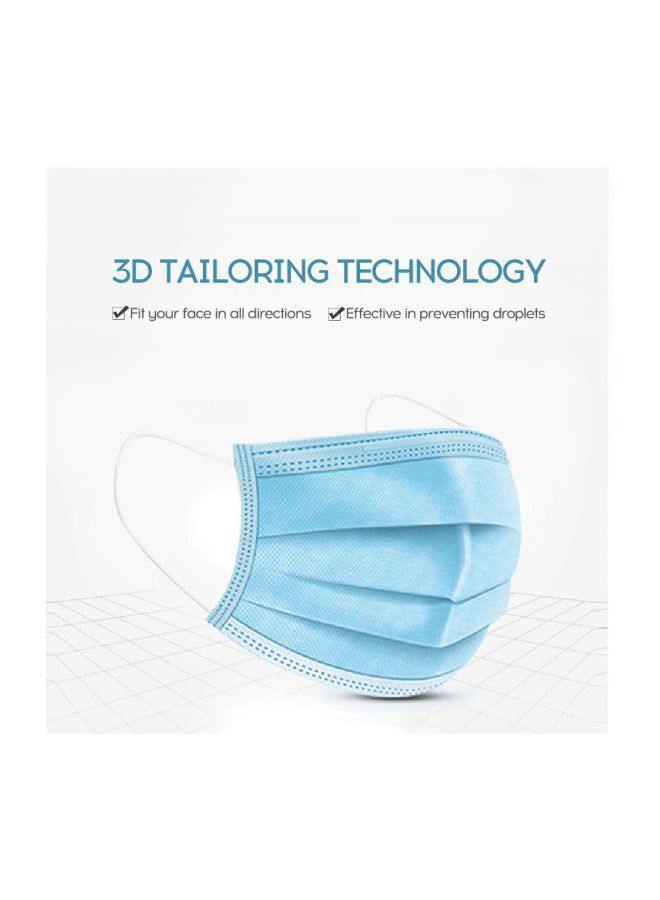 NIBEMINENT 50-Piece Disposable Protective Face Mask Set - Image 2