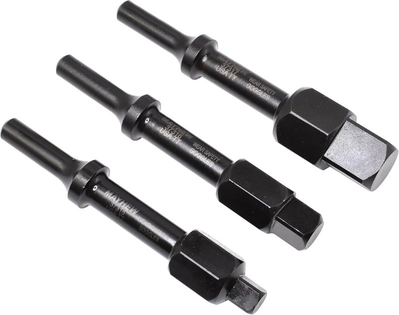 Mayhew Tools 32058 Pneumatic Bolt Breaker Set, 3-Piece - Image 2