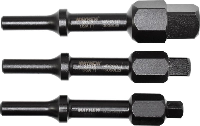 Mayhew Tools 32058 Pneumatic Bolt Breaker Set, 3-Piece - Image 1