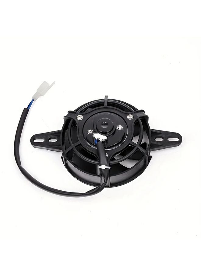 Black Motorcycle Cooling Fan Electric Radiator Oil Cooler For 150cc 200cc 250cc ATV Quad Go Kart - Image 5