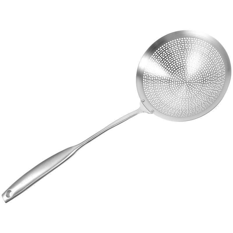 Large Stainless Steel Fine Mesh Strainer With Reinforced And Lengthened Handle Designed For Chefs And Kitchen( ) - Image 1