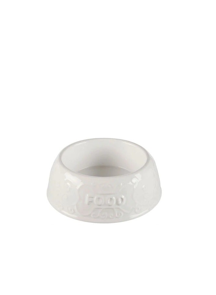 تريكسي وعاء طعام تريكسي أبيض سيراميك للكلاب - Image 3