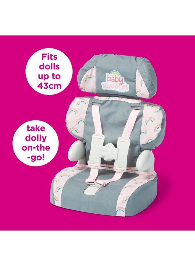 Casdon Grey Car Booster Seat. Dolls Car Booster Seat For Children Aged 3+. Suits Dolls Up To 35cm In Size - Image 3