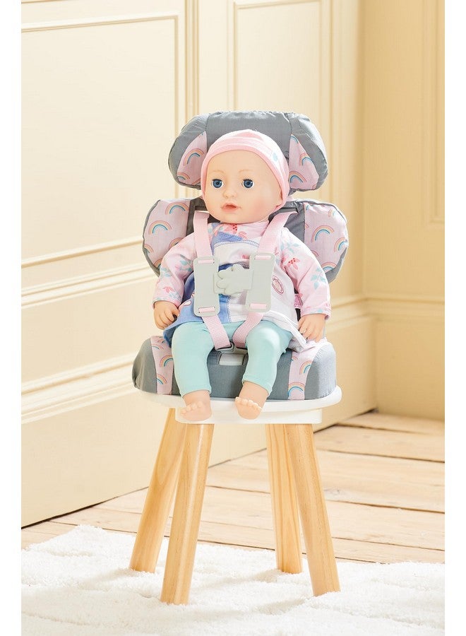 Casdon Grey Car Booster Seat. Dolls Car Booster Seat For Children Aged 3+. Suits Dolls Up To 35cm In Size - Image 2