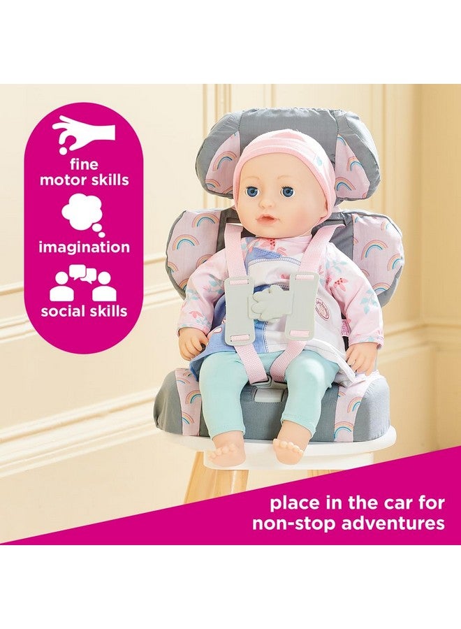 Casdon Grey Car Booster Seat. Dolls Car Booster Seat For Children Aged 3+. Suits Dolls Up To 35cm In Size - Image 4