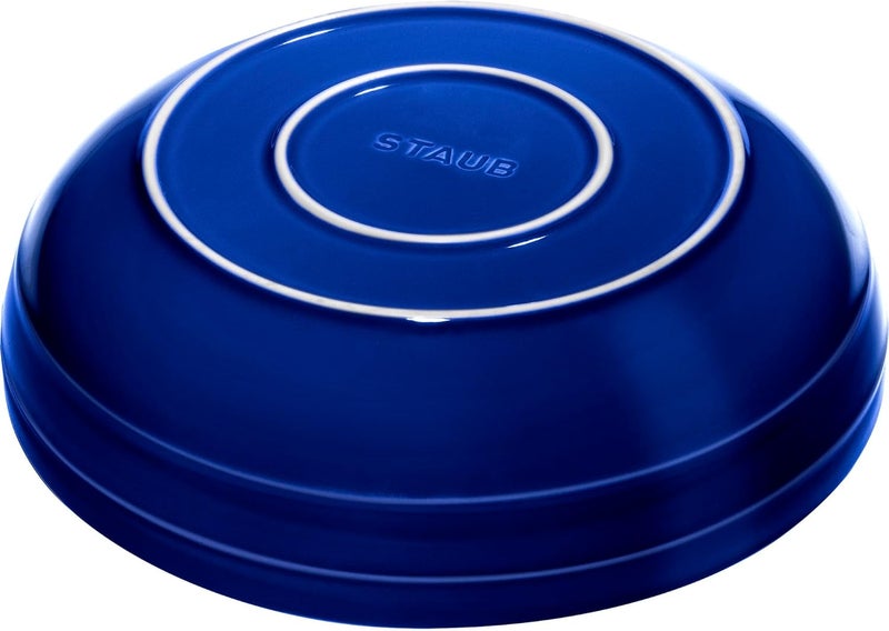 STAUB Stoneware Ramekins Ceramic 115inch Shallow Serving BowlDark Blue - Image 4