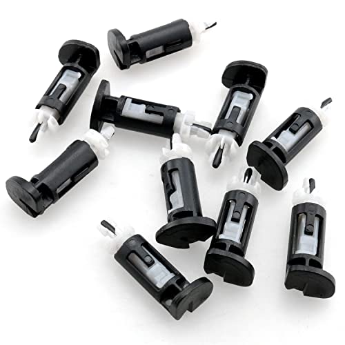 ZZHXSM 10Pcs Useful Mounting Clip Fan Coolers Mount Pins Durable Push Screw Fastener for Intel Socket LGA 775 CPU Cooling Fan - Image 1