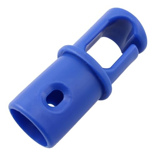 RLECS Trampoline Bar Cap RLECS 8PCS Blue Universal Trampoline Rod Cap, Trampoline Enclosure Pole Caps, Trampoline Shell Rod Cap, Trampoline G-Hook, Trampoline Pole Cap,OD 32, ID 28 - Image 2