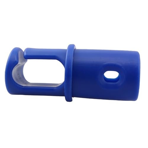 RLECS Trampoline Bar Cap RLECS 8PCS Blue Universal Trampoline Rod Cap, Trampoline Enclosure Pole Caps, Trampoline Shell Rod Cap, Trampoline G-Hook, Trampoline Pole Cap,OD 32, ID 28 - Image 4