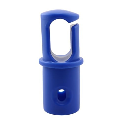 RLECS Trampoline Bar Cap RLECS 8PCS Blue Universal Trampoline Rod Cap, Trampoline Enclosure Pole Caps, Trampoline Shell Rod Cap, Trampoline G-Hook, Trampoline Pole Cap,OD 32, ID 28 - Image 3