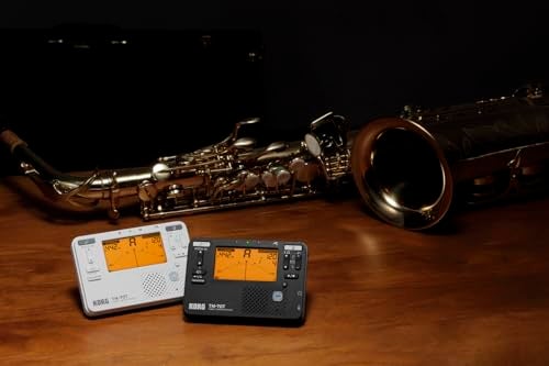 Korg TM-70C Tuner and Metronome w/ Contact Mic, Sound Out Mode, Transpose Mode, and Chromatic Mode - Black - Image 2