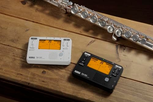 Korg TM-70C Tuner and Metronome w/ Contact Mic, Sound Out Mode, Transpose Mode, and Chromatic Mode - Black - Image 3
