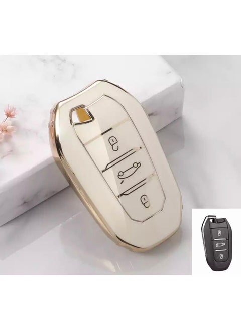 Citroen C3 C4 Elysee C5 Aircross Key Case Switchless Model