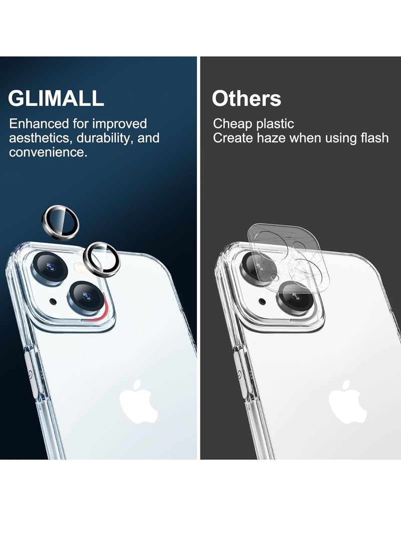 ELTRAZONE [5 in 1] Designed for iPhone 15 Clear Case with Screen Protector[2 Pack] +Camera Lens Protector[2 Pack], Military Grade Drop Protection Transparent Cover 6.1 Inch - Image 4