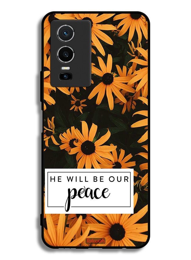 Tolwak Vivo Y76 5G Protective Case Cover He Will Be Our Peace - Image 2