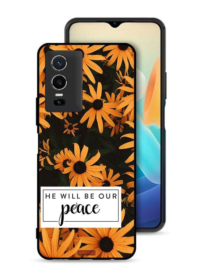 Tolwak Vivo Y76 5G Protective Case Cover He Will Be Our Peace - Image 1