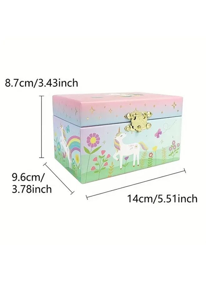Pink Jewelry Gift Box With Rainbow Cutouts Storage Trunk For Party Favors Weddings - Image 5