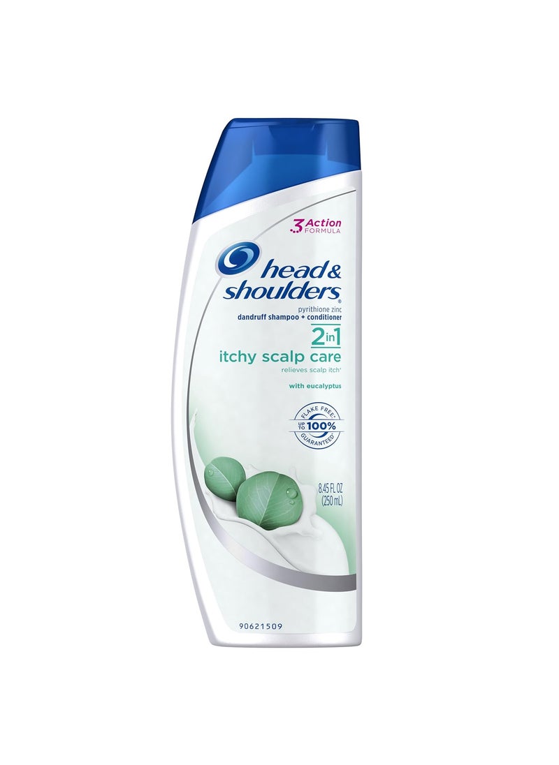 Head & Shoulders Head and Shoulders Itchy Scalp Care with Eucalyptus 2in1 AntiDandruff Shampoo  Conditioner 845 Fl Oz 