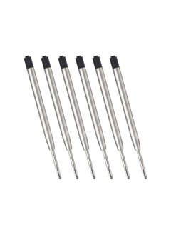 ,Black Ink Refills (6Pcs), Replaceable Ballpoint Pen Refills, 1Mm Medium Tip - Black - pzsku/Z544065314DFB146E72FAZ/45/_/1731928118/4e00c13a-d20a-47c3-82a5-ec0ace863497