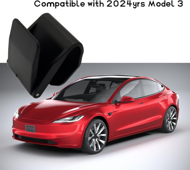 TOPSACE Foldable Glove Box Hook for Tesla Model 3/Y - Image 5