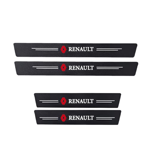 MULZI Car Door Carbon Fiber Wrap PPF Film Sill Edge Anti Scratch Guard Protector Stickers for Kwid, Triber, Kiger, Duster, Lodgy, Pulse, Captur, Scala - Image 1