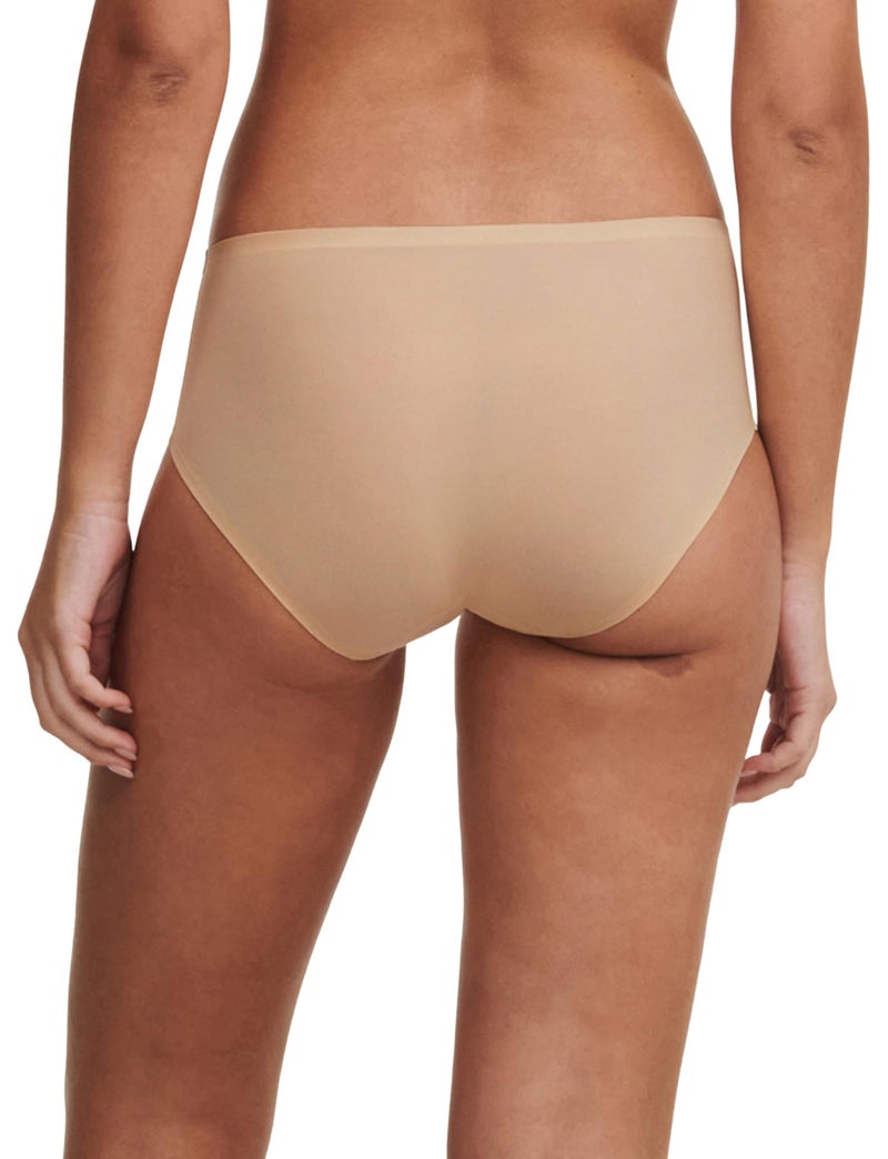 Chantelle womens Soft Stretch One Size Seamless Hipster Panties, Black, Nude, Hazelnut 5pk, One Size US - Image 4