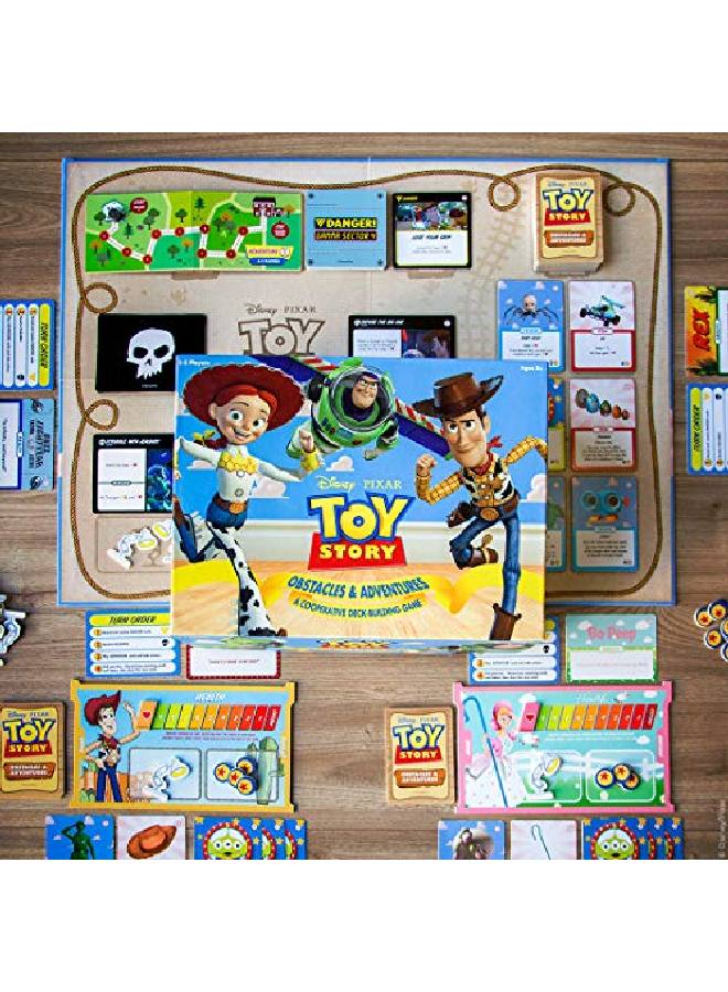 USAopoly Disney Pixar Toy Story Cooperative Deckbuilding Game ; Family Board Game Featuring Characters And Artwork From Toy Story Movies And Short Films ; Officially Licensed Disney Pixar Merchandise  - Image 4