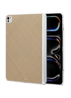 PITAKA pitaka iPad Pro 13 Inch case 2024, Magic Keyboard Compatible Case for iPad Pro M4, Support Apple Pencil Charging, Aramid Fiber Made MagEZ Case 2 - Canyon Yellow  - Image 1