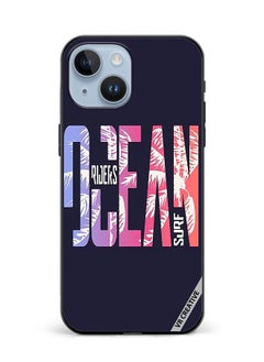 Protective Case Cover For Apple iPhone 15 Ocean Design Multicolour