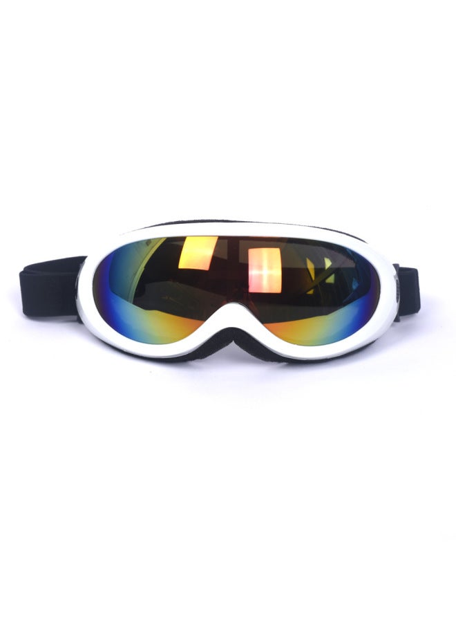 C9 White Children's Cycling Training Goggles Fully Enclosed Breathable Helmet Goggles Outdoor Skiing Sports Protective Glasses