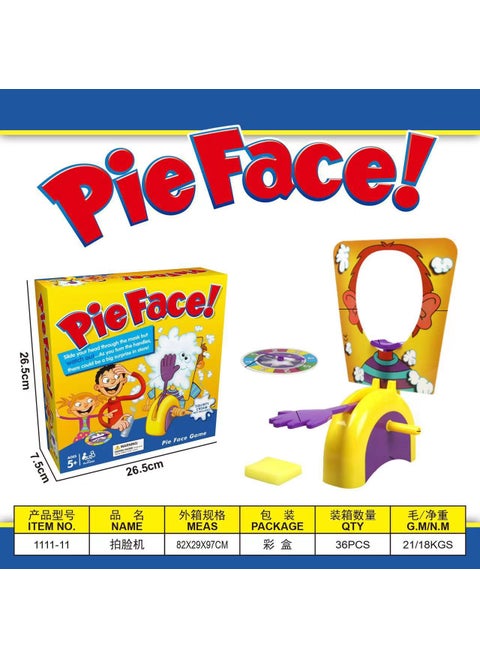 Cream Pie Face Game Prank Toy Dual Player Generation of single face smashing machine