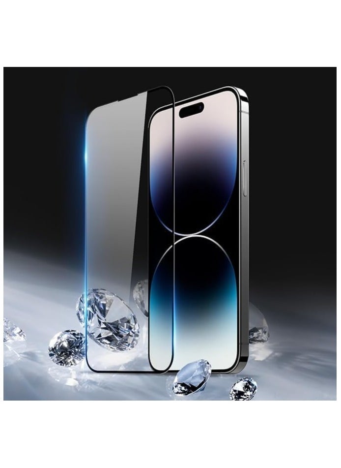 vesus Glass for iPhone 15 Pro Max Screen Protector Tempered Glass Full Glue Edge-to-Edge Screen Protector for iPhone 15 Pro Max (2023) (IPHONE 15 PRO MAX) - Image 3