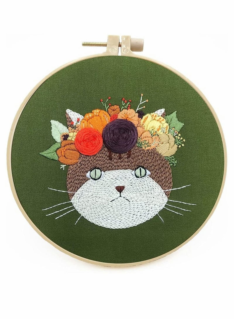 Embroidery Starter kit, Beginner kit for Adults - Image 1