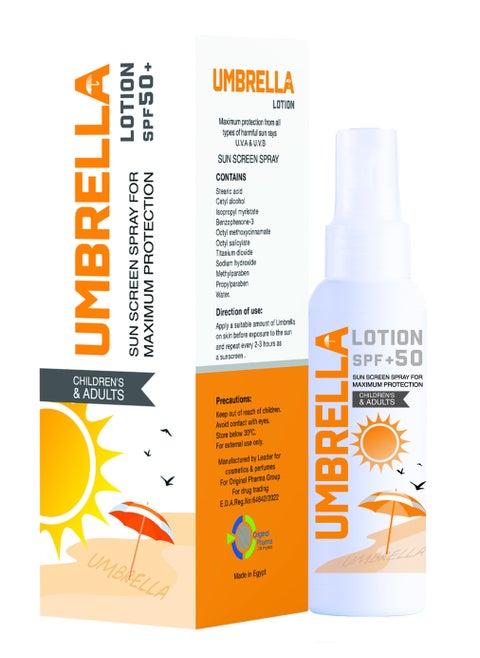 Umbrella  sun block spray S.P.F 50+