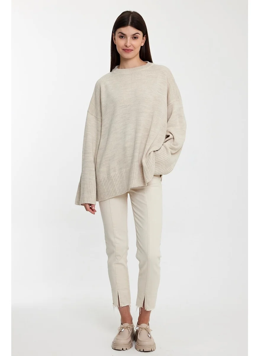 الكسندرجاردي Alexandergardı Oversize Basic Sweater(A92145-S)