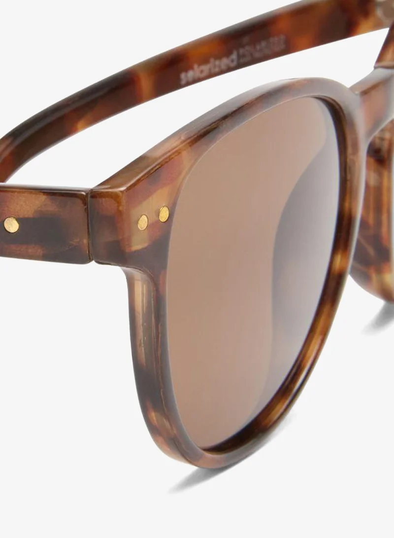 Solarized  TIMELESS ROUND Luxury Sunglasses for Men & Women – High Quality Designer Eyewear, UV Protection, Stylish Frames, Timeless Elegance, and Fashionable Eye Shades  | Best Price UAE