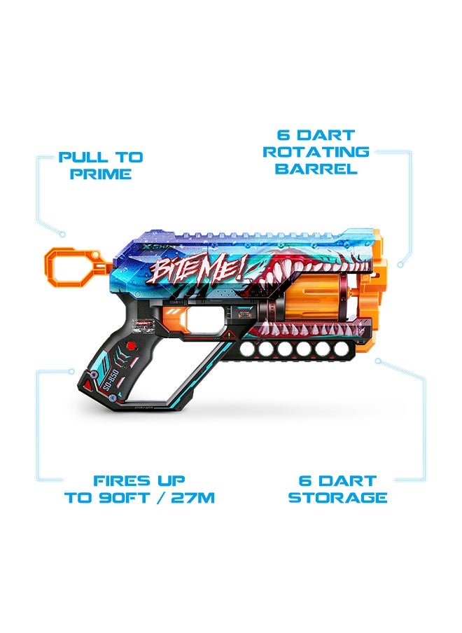 Zuru X-Shot لعبة سكِنز غريفر 12 سهم شَرْك ثراشر للأكشن والتصويب للأطفال، المراهقين، البالغين، الأولاد والبنات، الأنشطة الخارجية في العطلات، هدايا للأطفال من عمر 8 سنوات وما فوق  - Image 5