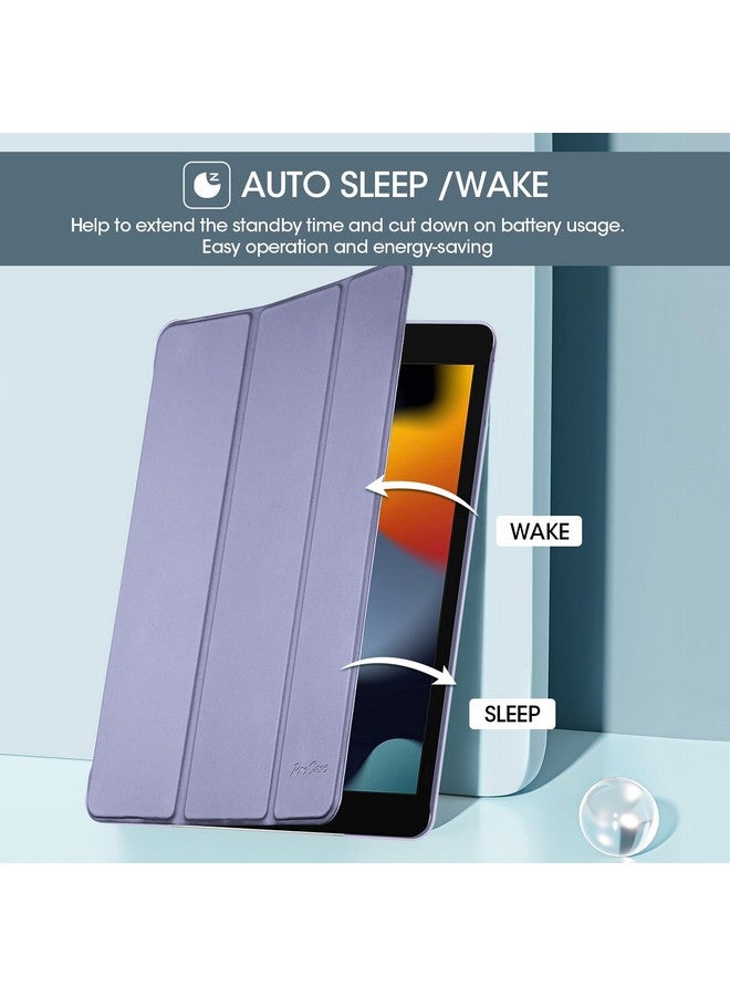 بروكاس حافظة برو كيس لجهاز آيباد الجيل التاسع 2021/ آيباد الجيل الثامن 2020/ آيباد الجيل السابع 2019، حافظة آيباد 10.2، غطاء آيباد الجيل التاسع - بنفسجي فاتح - Image 5