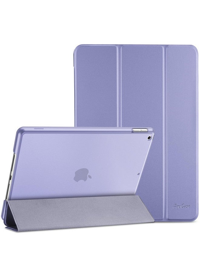 بروكاس حافظة برو كيس لجهاز آيباد الجيل التاسع 2021/ آيباد الجيل الثامن 2020/ آيباد الجيل السابع 2019، حافظة آيباد 10.2، غطاء آيباد الجيل التاسع - بنفسجي فاتح - Image 1