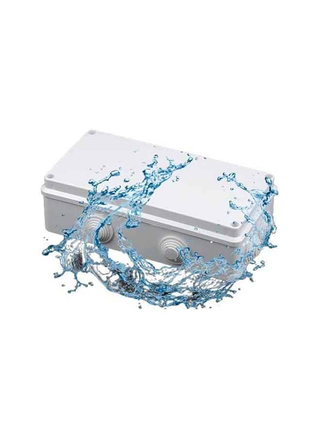 RACO RACO Waterproof Sleeve Box Electrical Junction Box Enclosure with Wall Bracket Wide Application 100x100x50  - Image 1