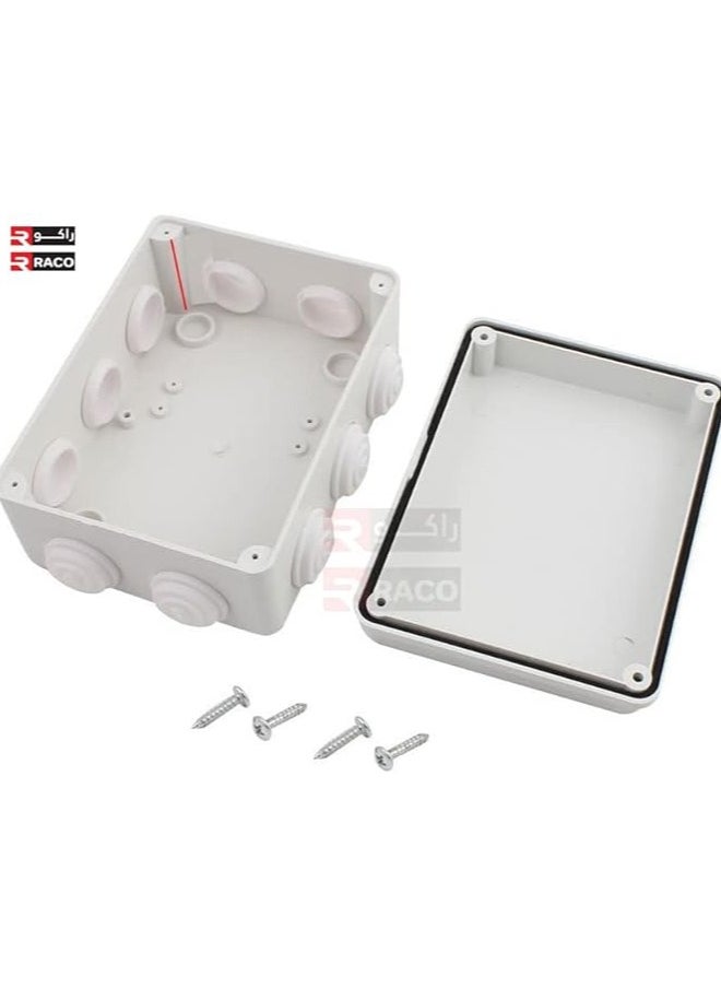 RACO RACO Waterproof Sleeve Box Electrical Junction Box Enclosure with Wall Bracket Wide Application 100x100x50  - Image 4