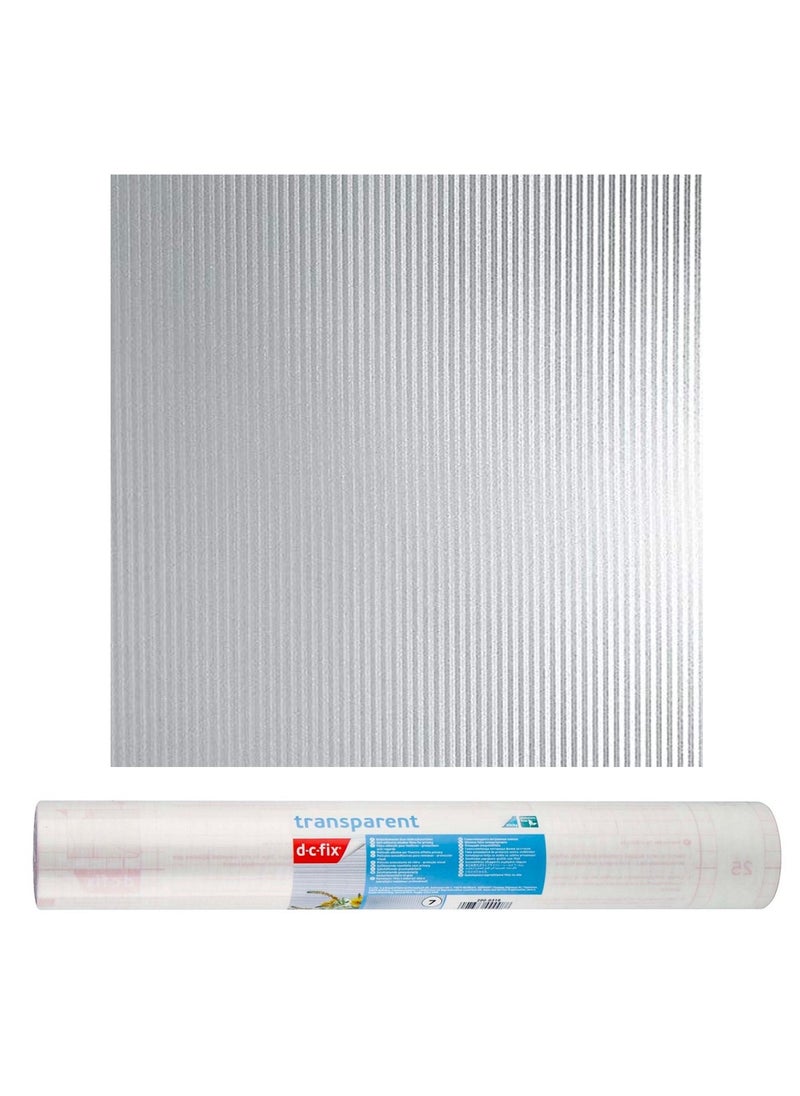 DC Fix Frosted Transparent Self Adhesive Privacy Film 45cm x 15 Meter Size  - Image 1