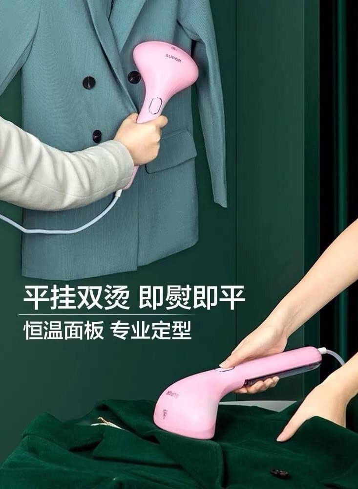 Sokany 900W Handheld Garment Steamer SK_3063 for Clothes and Fabrics, Fast Heating Steam Nozzle, Fabric and Clothes Wrinkle Remover, Easy to Use, Easy to Carry in Hand and Easy to Iron for All Fabrics